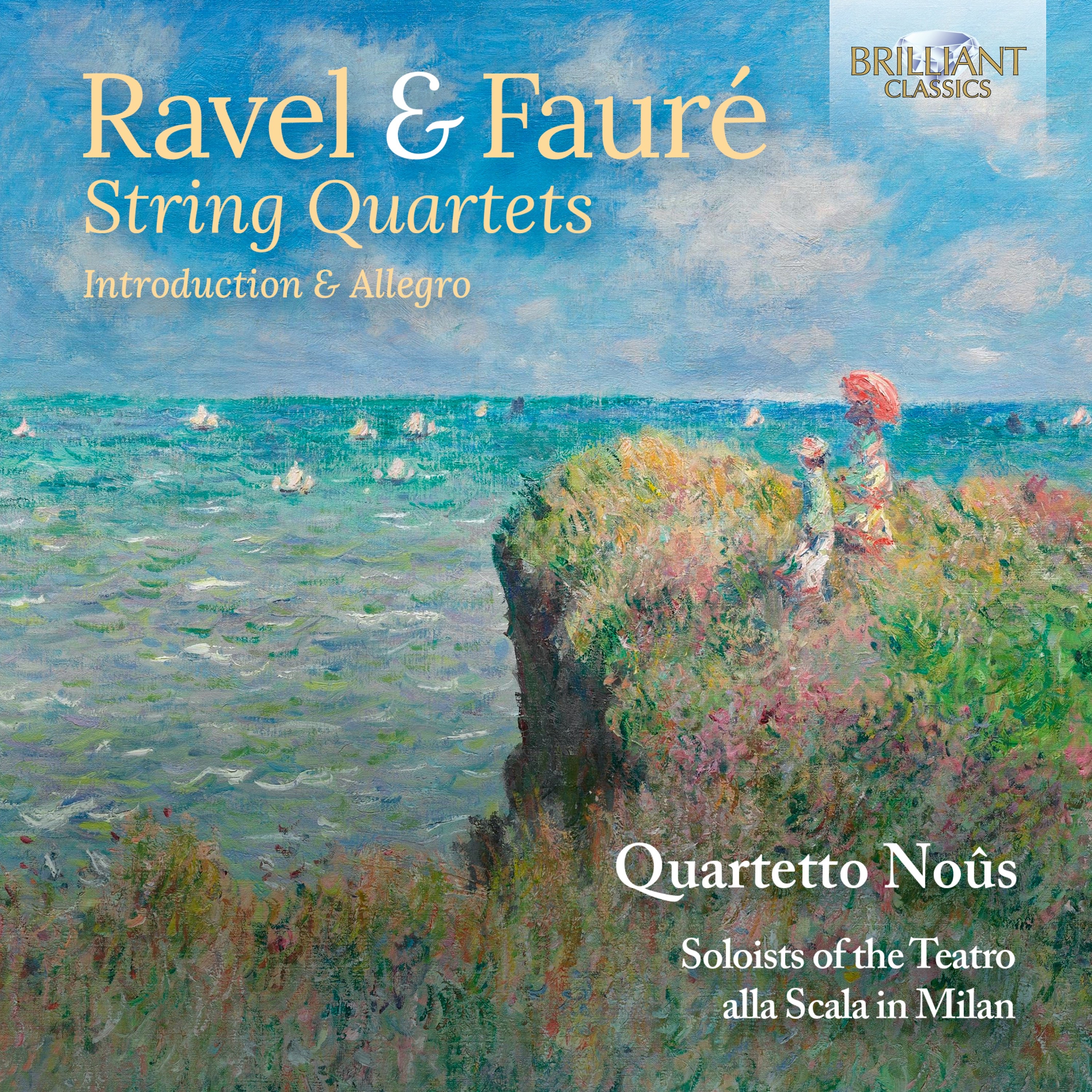 Gabriel Fauré/Quartetto Noûs - String Quartet in E Minor, Op. 121: I. Allegro Moderato