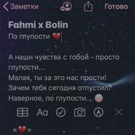 По глупости Fahmi & BOLIN