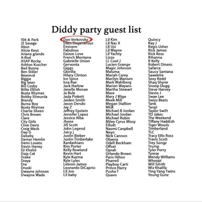 Diddys List - Single