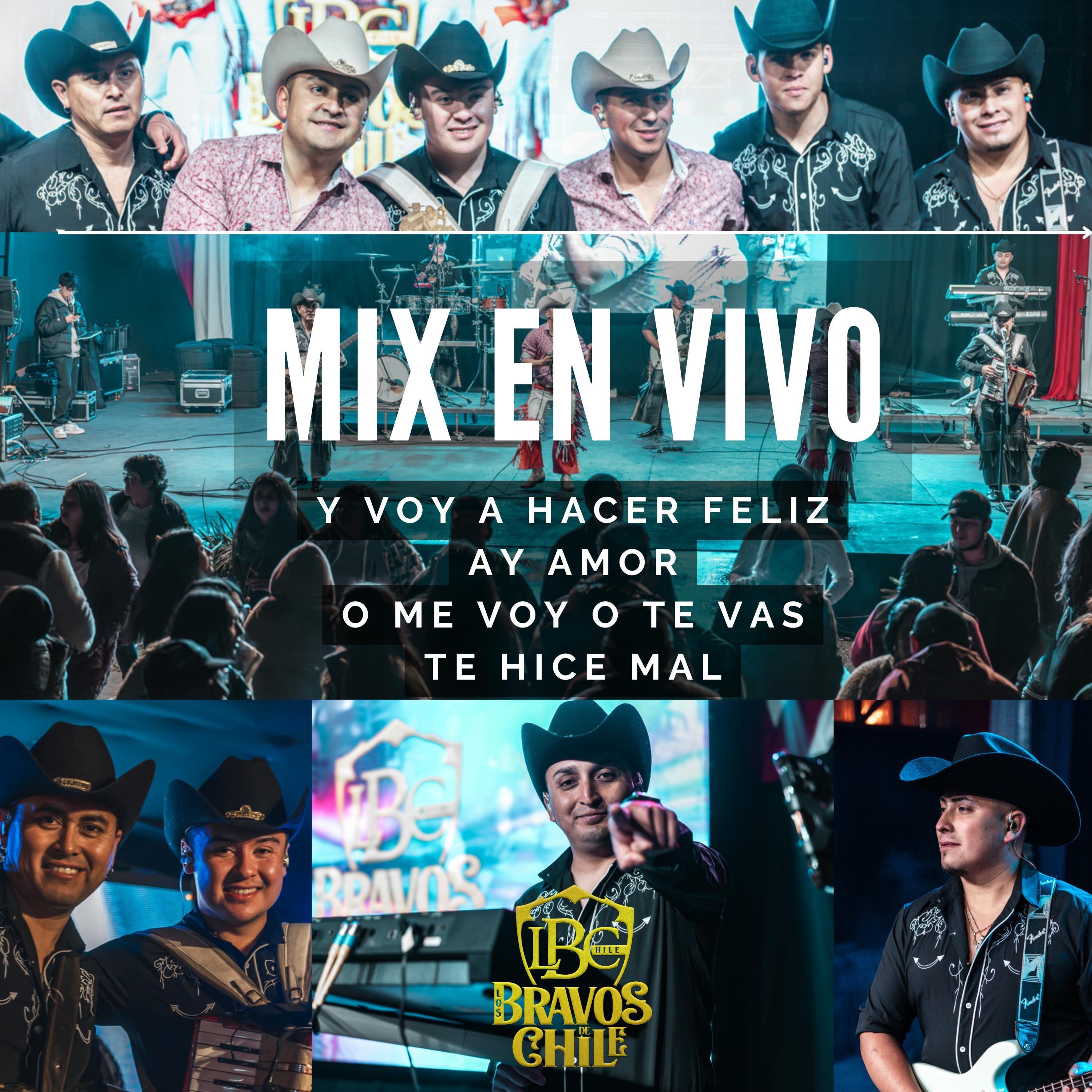Mix En Vivo - Los Bravos de Chile (En Vivo) - EP