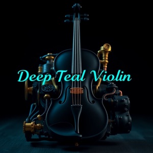 Deep Teal Violin