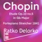 Etude in G-Flat Major, Op. 10 No. 5 - Ratko Delorko lyrics