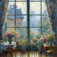 Watching the rain fall - Single - conviving with me