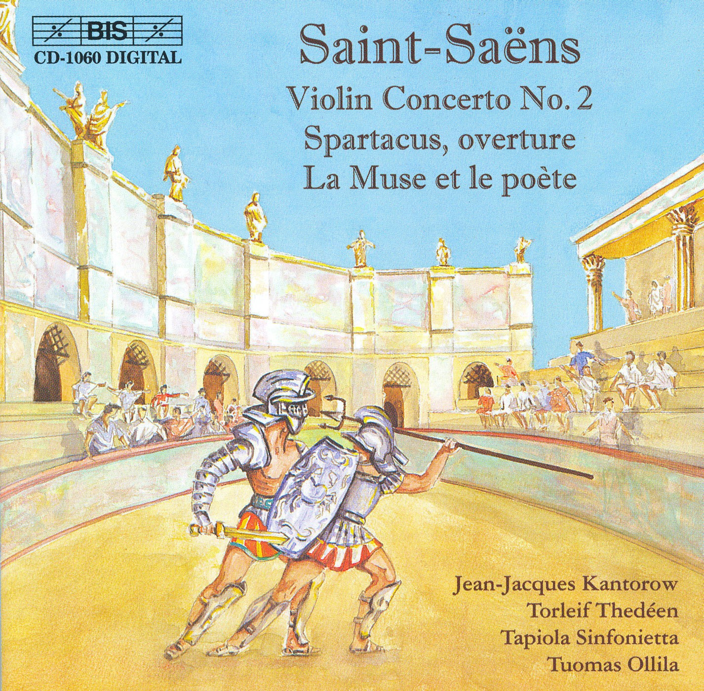 Saint-Saens Camille: Spartacus Overture for Orchestra 1863 - Tapiola Sinfonietta Kantorow Jean-Jacques ,Kuuntelee: 17