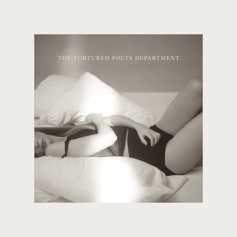 The Tortured Poets Department by Taylor Swift album cover