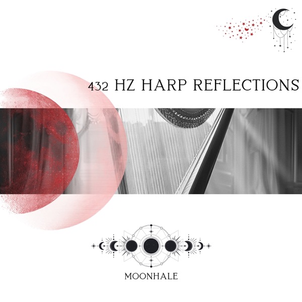 432 Hz Harp Reflections: Soothing Echoes