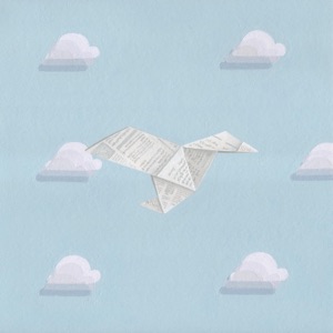 Bird-shaped Paper