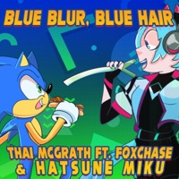 BLUE BLUR//BLUE HAIR - Single - Thai McGrath