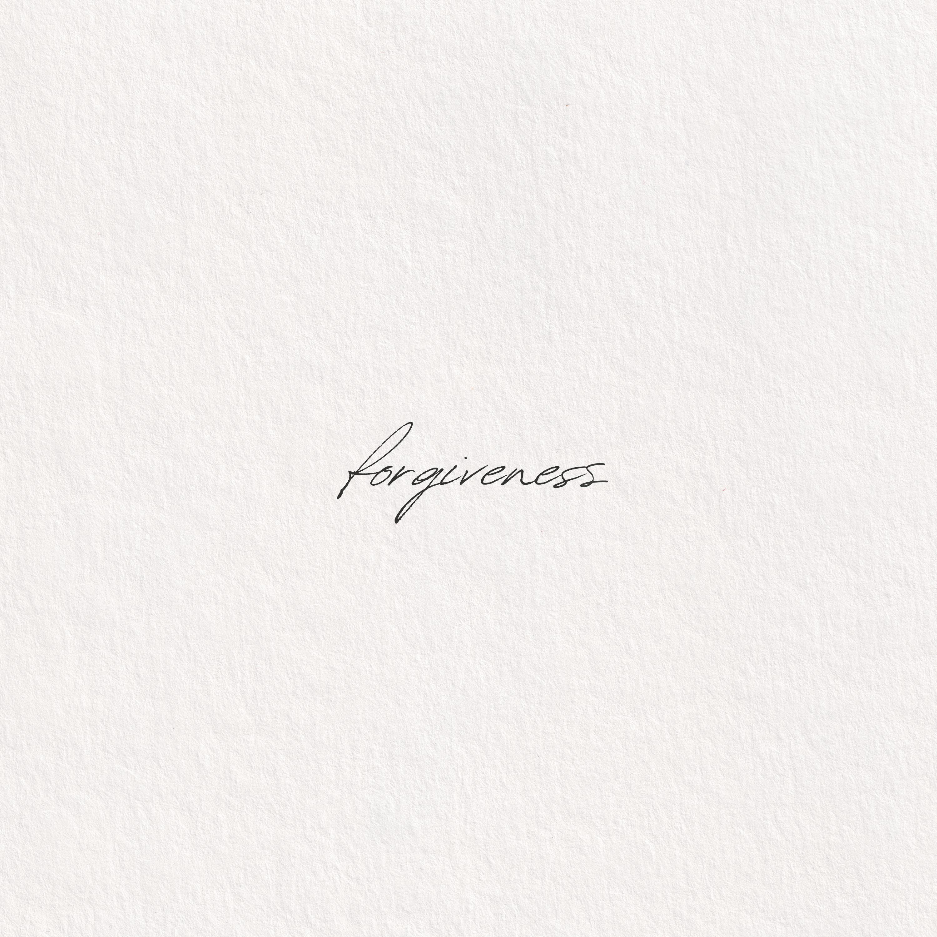 forgiveness - Single