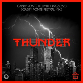 Thunder (Gabry Ponte Extended Festival Mix) Gabry Ponte, LUM!X & Prezioso