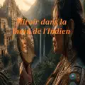 Miroir dans la main de l’Indien