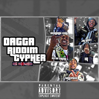 Dagga Riddim Cypher Uk Edition (feat. KrDaGreat, 4rty5ve & Demarre king) - Single