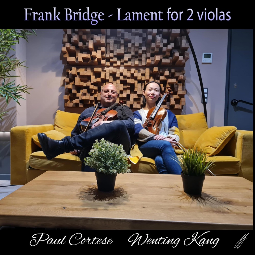 Обложка альбома «Lament for 2 violas (feat. Wenting Kang) - Single» — Paul Cortese