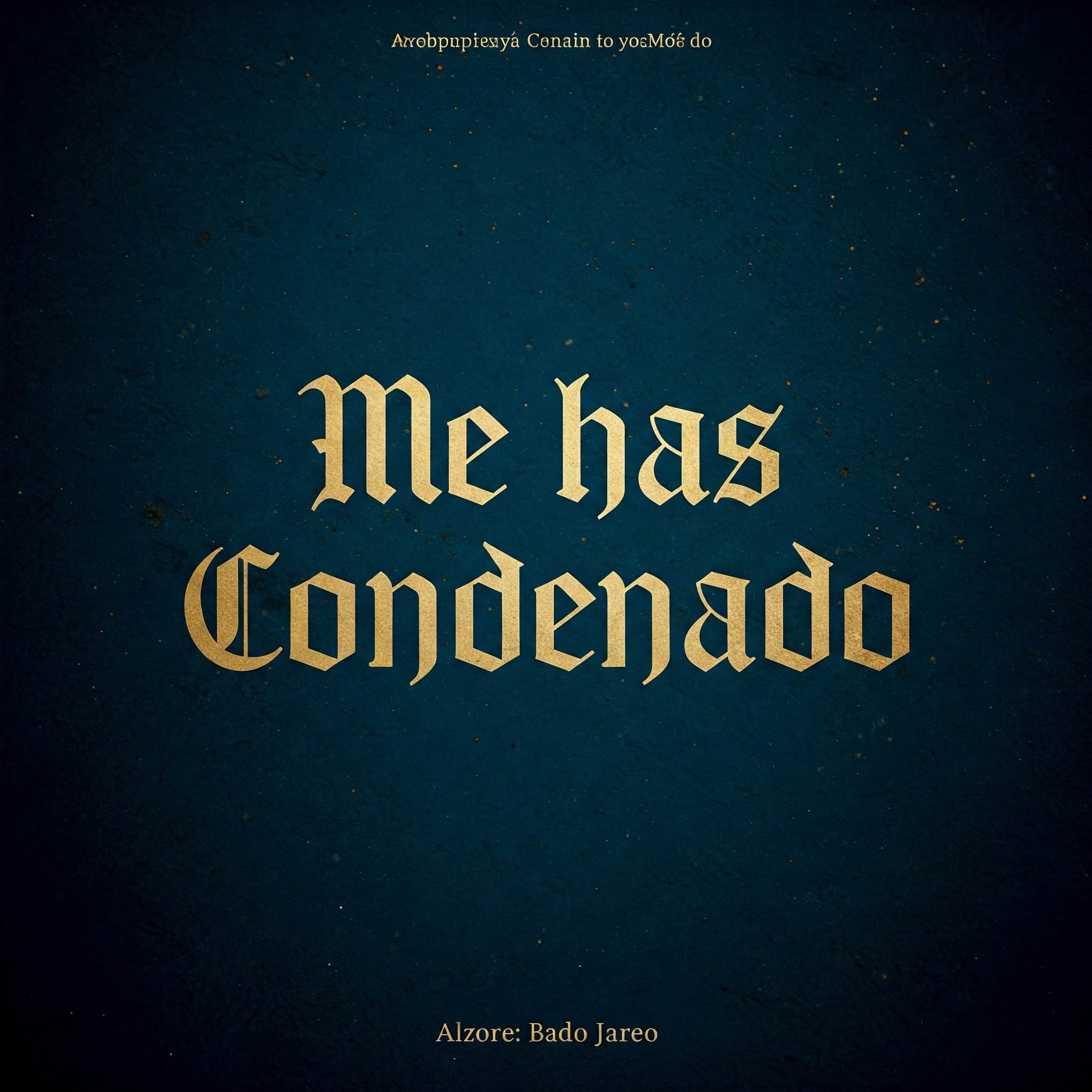 Me has condenado - Single