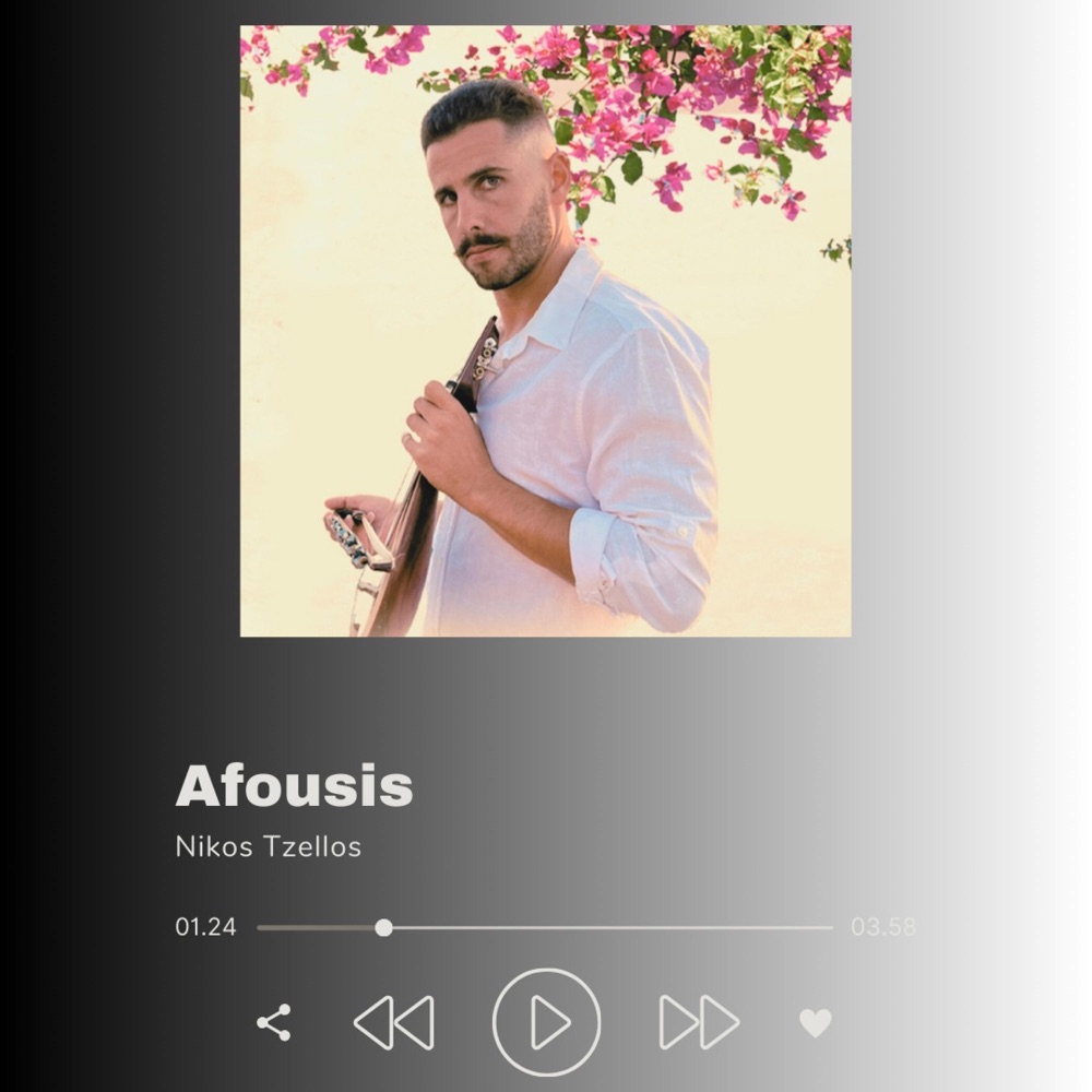 Обложка альбома «Afousis - Single» — Nikos Tzellos
