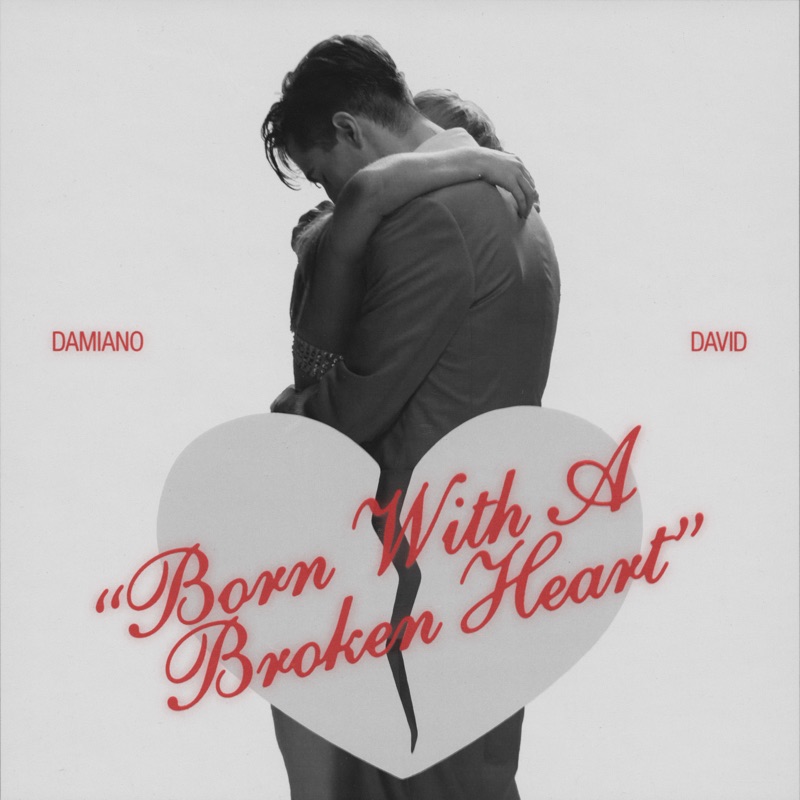 Born With a Broken Heart by Damiano David album cover