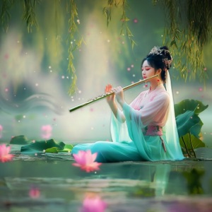 Floating on Shakuhachi Waves