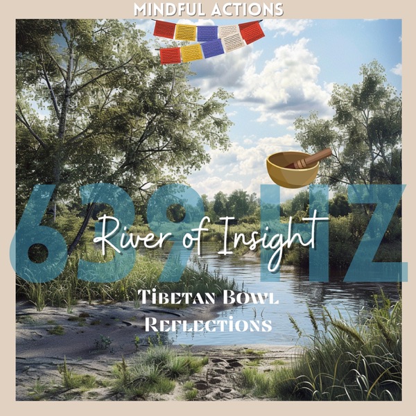 639 Hz River of Insight: Tibetan Bowl Reflections