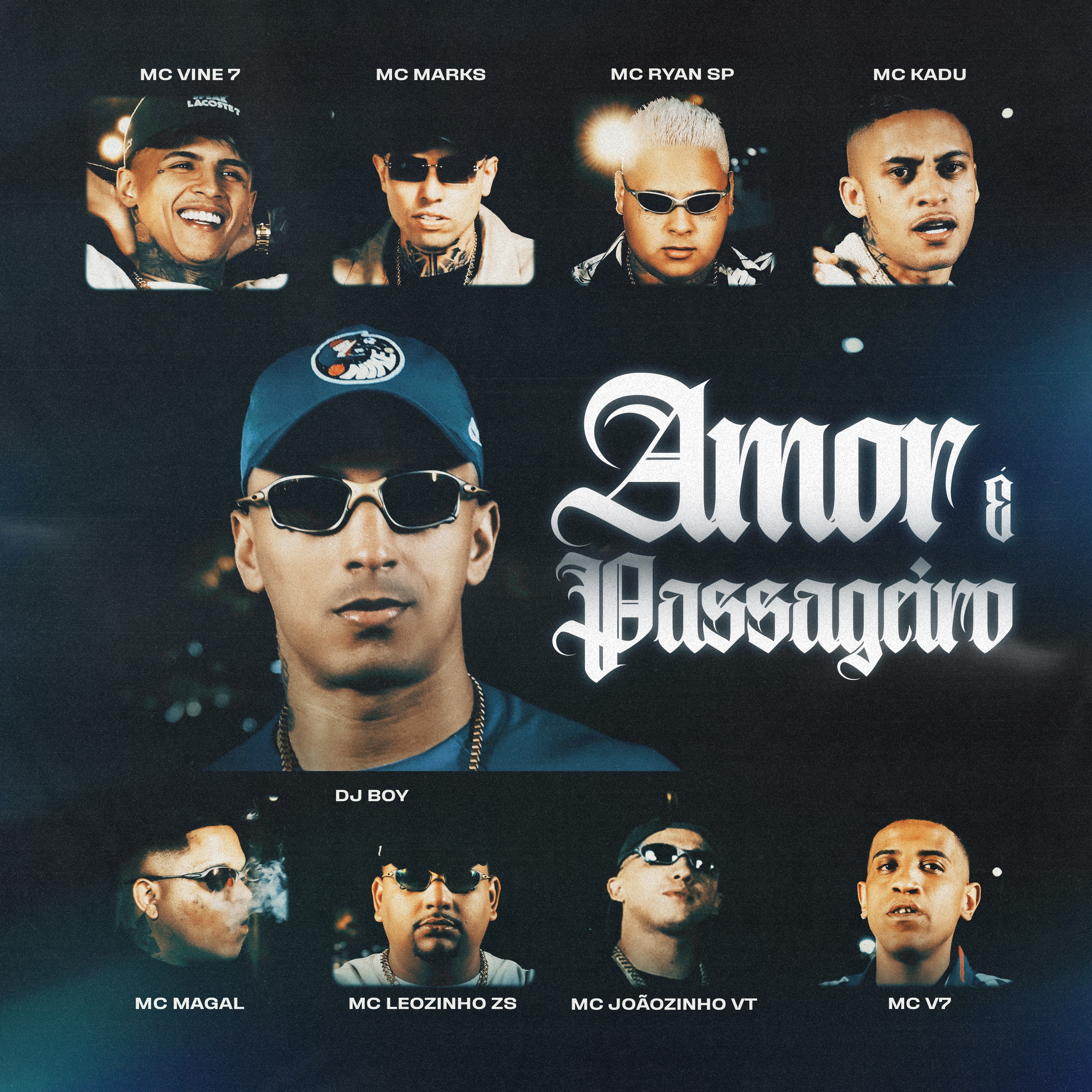 Amor é Passageiro (feat. MC Marks, MC Ryan SP, MC Joãozinho VT, MC V7, Mc Magal & MC Kadu) - Single