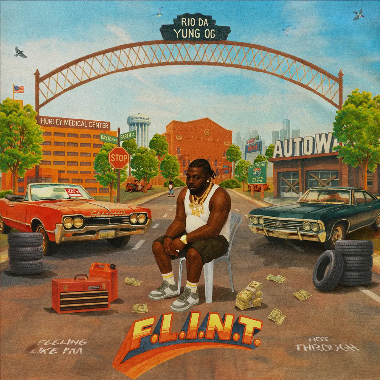 Ghetto Cypher - Rio Da Yung Og, RMC Mike, YN Jay & VonOff1700