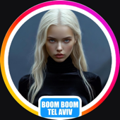 BOOM BOOM TEL AVIV 2026 song art