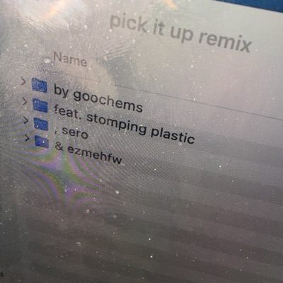 pick it up (remix) - Single