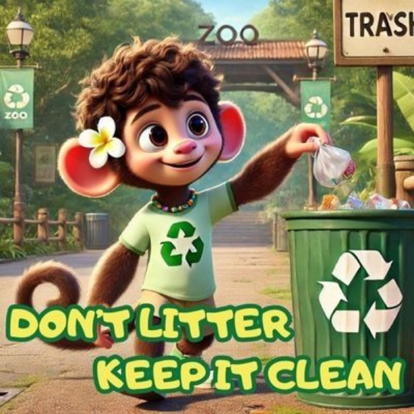 Don't Litter, Keep It Clean! - Single