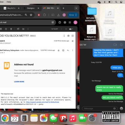 RETURN TO SENDER EP - Single