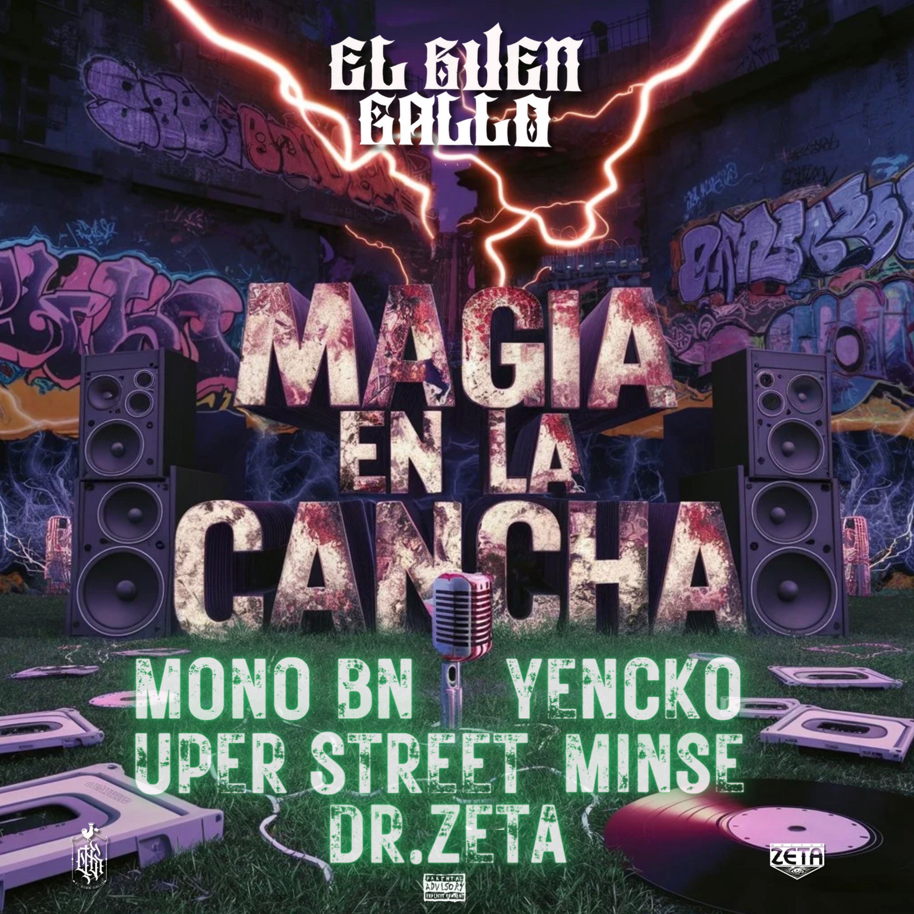 Magia en la Cancha (feat. Yencko, MONO BN, Minse & Uper Street) - Single by El Buen Gallo album cover