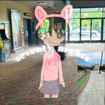 Lil Deep - violet in monochrome