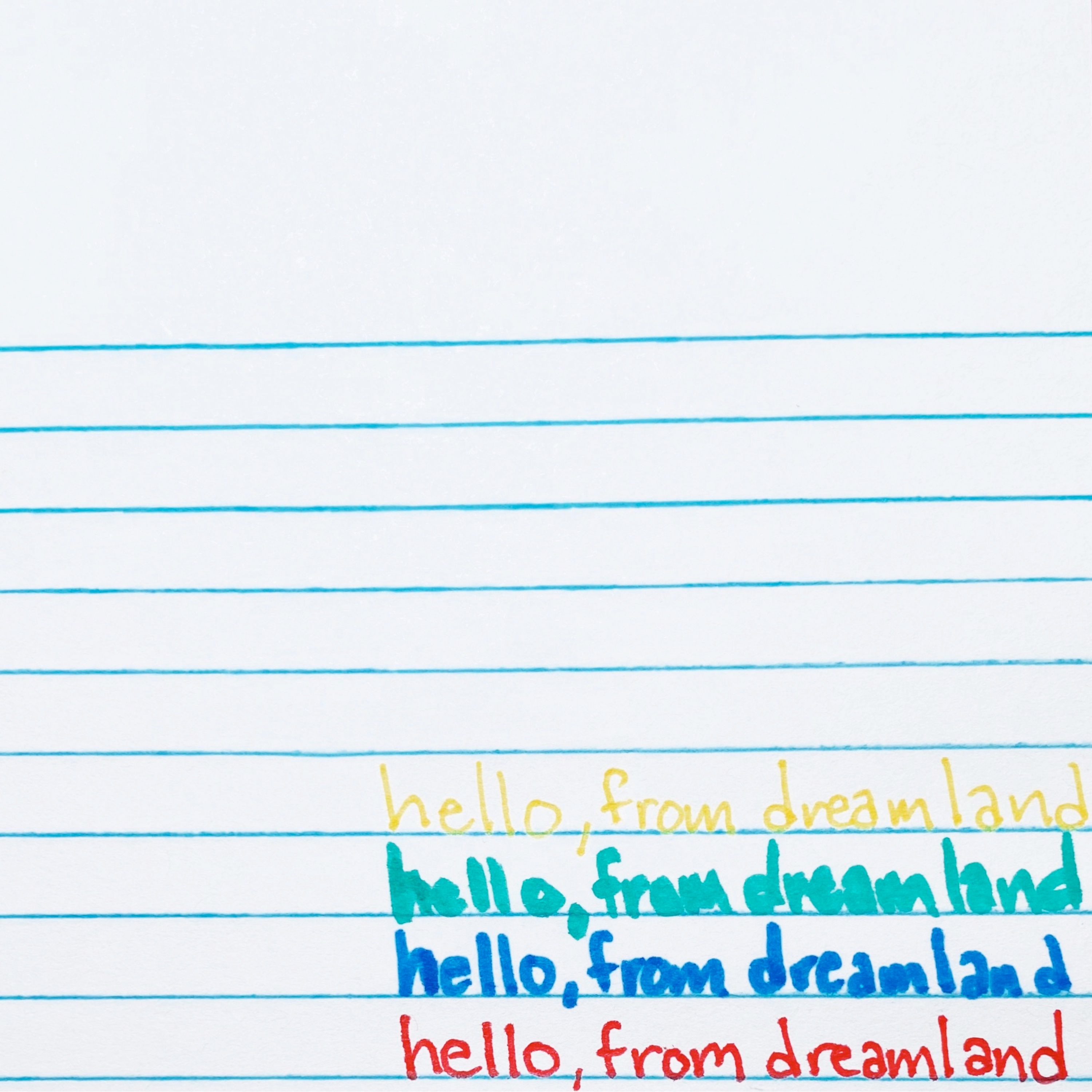 Hello, from Dreamland