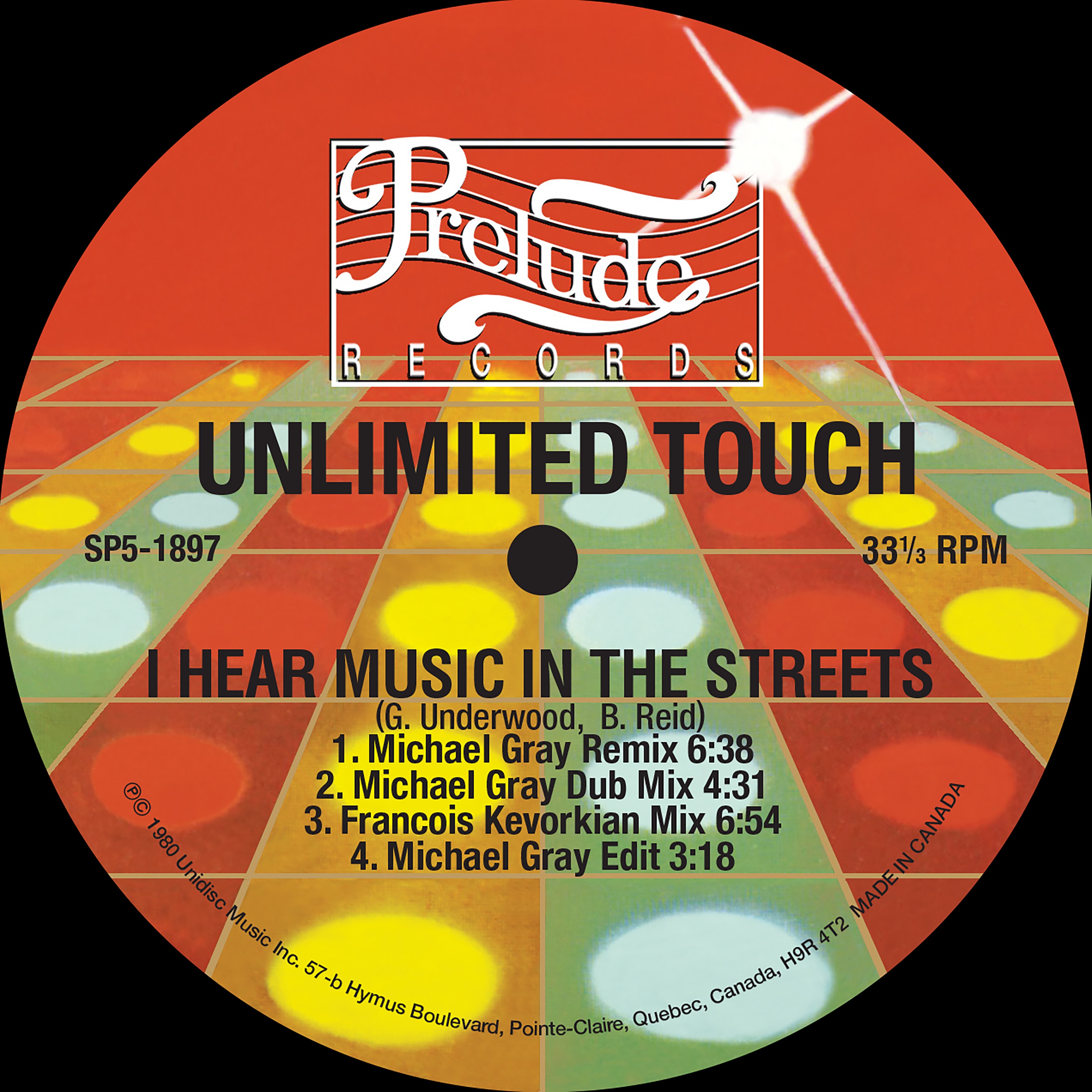 I Hear Music In the Streets (Michael Gray Remix) - EP