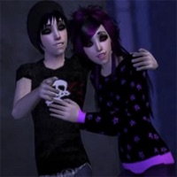 sims 2 emo vamp1re love st0ry (feat. narcotix mia) - Single - GIBBBY
