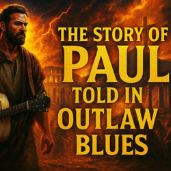 What If the Apostle Paul Played Guitar? — His Story Told in Outlaw Gospel Blues - Christian Paramedic Cover Art