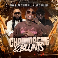 CHAMPAGNE & BLUNTS (feat. HAQUIL & LYNX UNRULY) - Single - King Blak