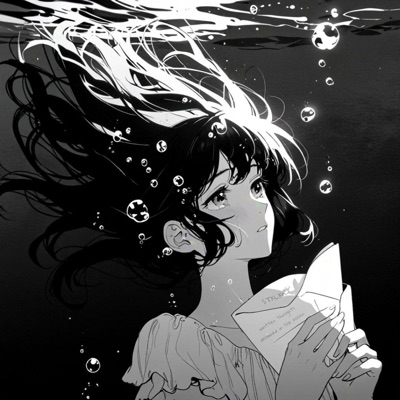 written thoughts drowned in the ocean (ambient version) - Single