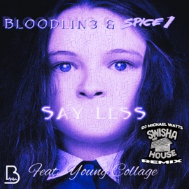 Say Less (feat. Young Collage) [Swishahouse Remix] Bloodlin3, Dj Michael Watts & Spice 1