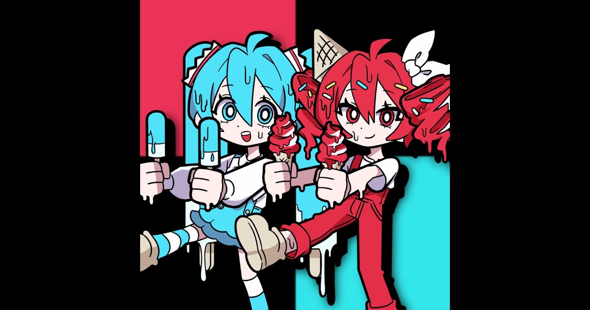 Melt ice cream (feat. Hatsune Miku, Kasane Teto) - Single - TRAP