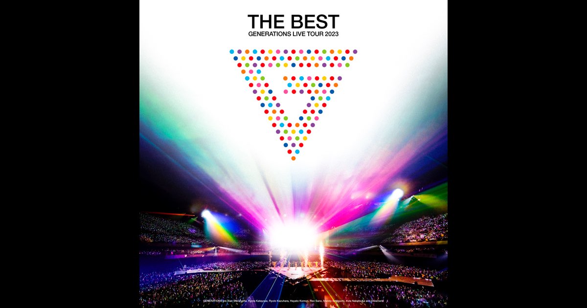 GENERATIONS 10th ANNIVERSARY YEAR GENERATIONS LIVE TOUR 2023
