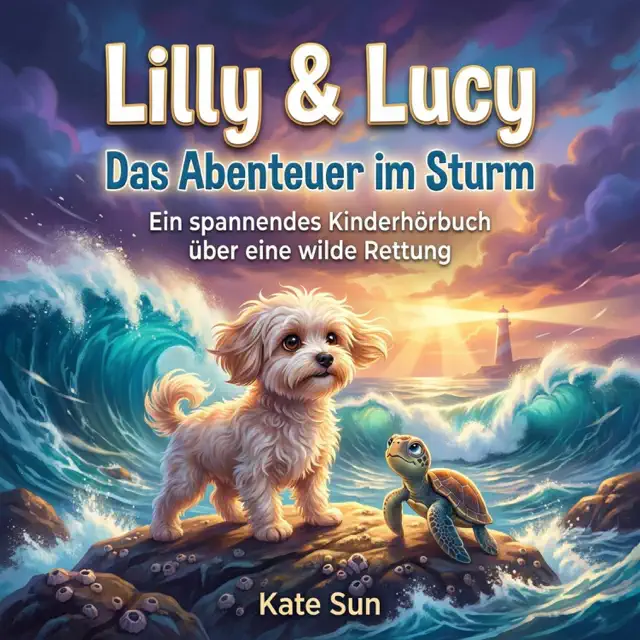 Lilly & Lucy - Das Abenteuer im Sturm: Ein spannendes Kinderhörbuch über eine wilde Rettung