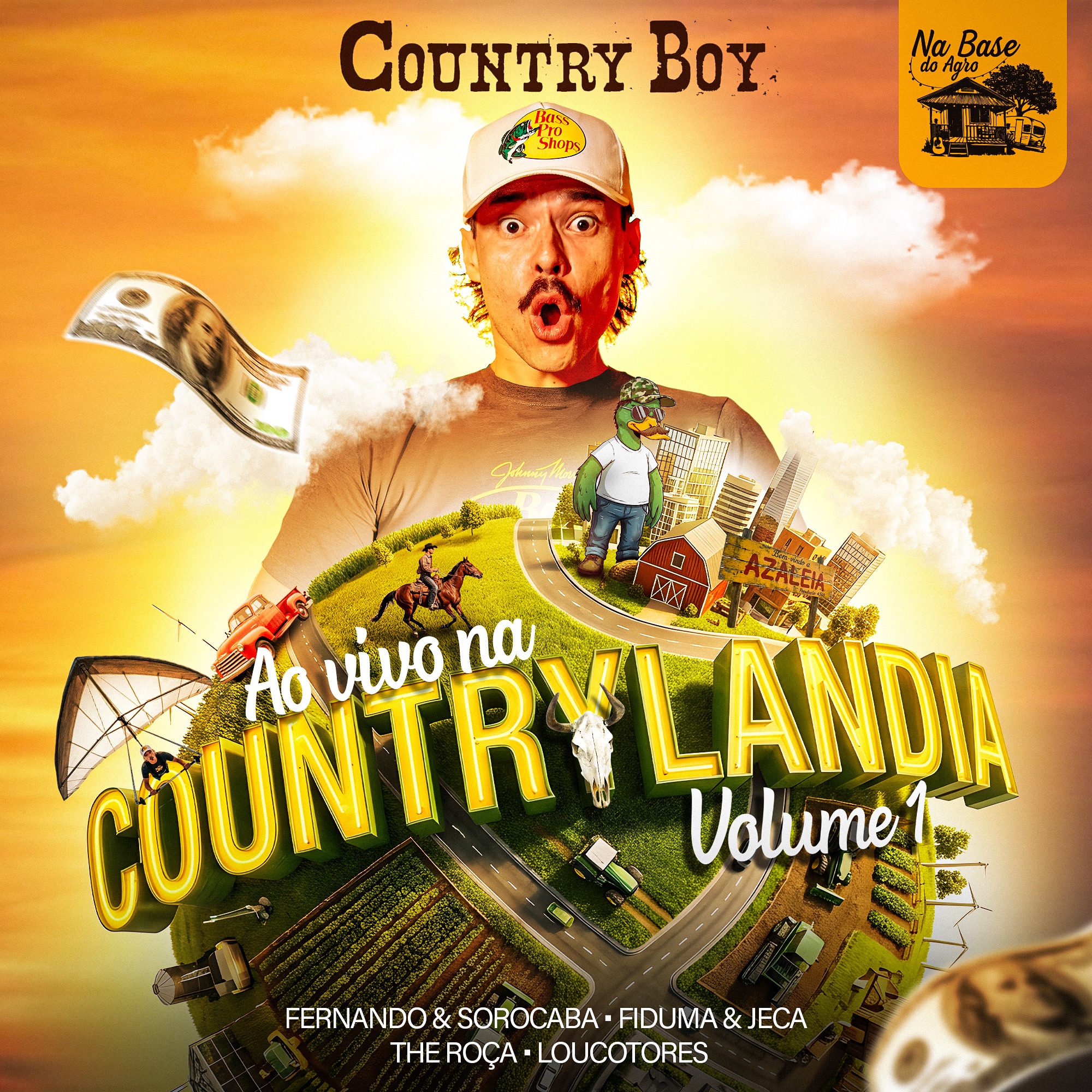 Ao Vivo na Countrylandia, Vol. 1 - EP