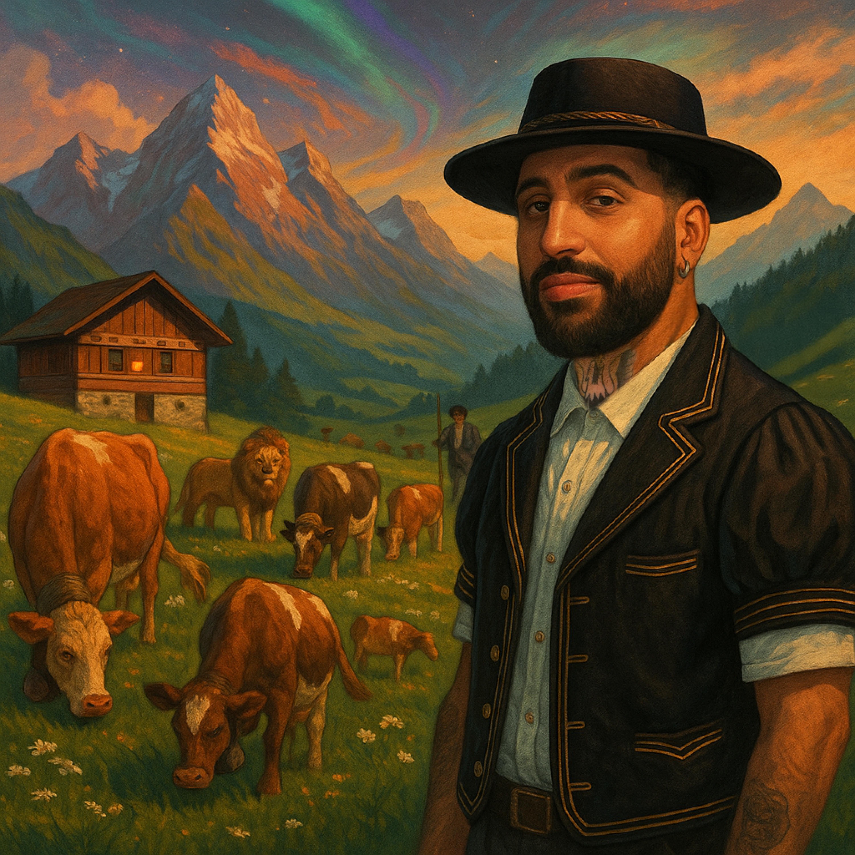 La Haut (sur la montagne) - Single