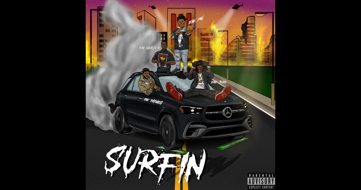 ‎Surfing (feat. Ebk pig, Ebk durk & Sleazy b) - Single - Album by EBK ...