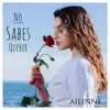 No sabes querer