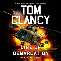 Tom Clancy Line of Demarcation (Unabridged) - M.P. Woodward Cover Art