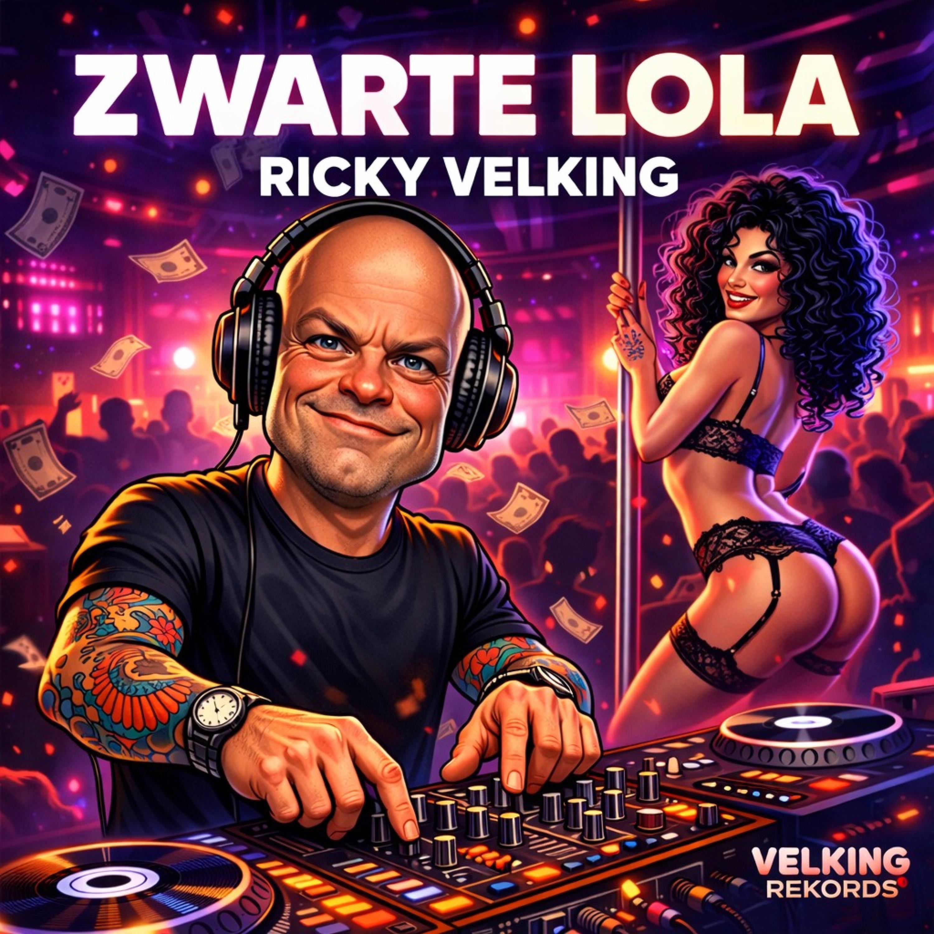 RICKY VELKING - ZWARTE LOLA