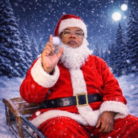 Santa Clause Captain Ant