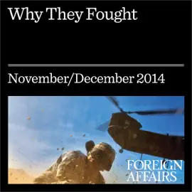 Why They Fought: How War Made the State and the State Made Peace (Unabridged)