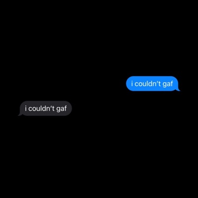 i couldn't gaf - Single