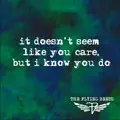 It Doesn't Seem Like You Care but I Know You Do